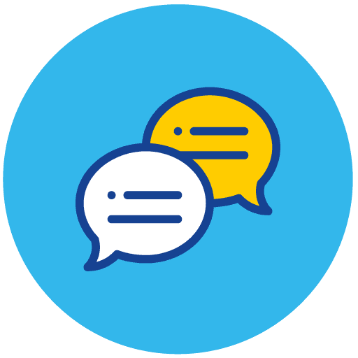 Chatbot - Sprechblasen